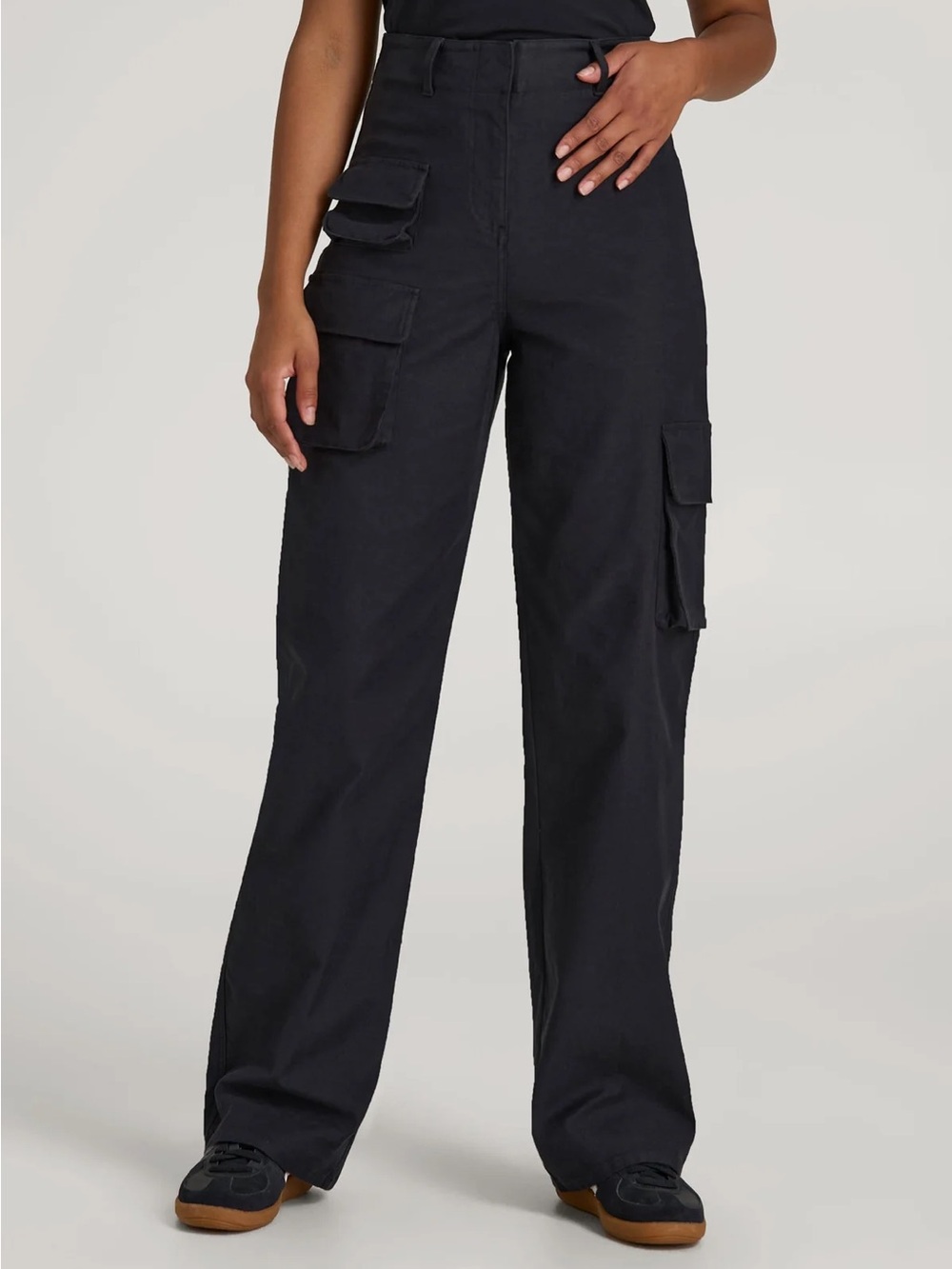 Black Cargo Pants